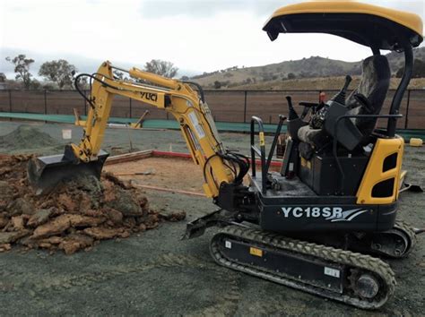 mini digger hire canberra|mini digger hire cost per day.